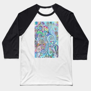 Spirals and swirls Baseball T-Shirt